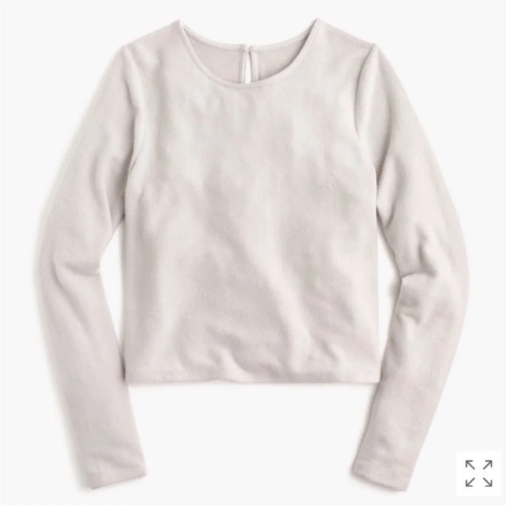 J.Crew Cropped long-sleeve T-shirt
